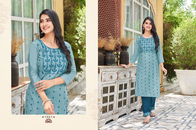 KAPIL GANGOR 2 Fancy New Designer Fancy Wear Cotton Silk Kurti Collection
                                    